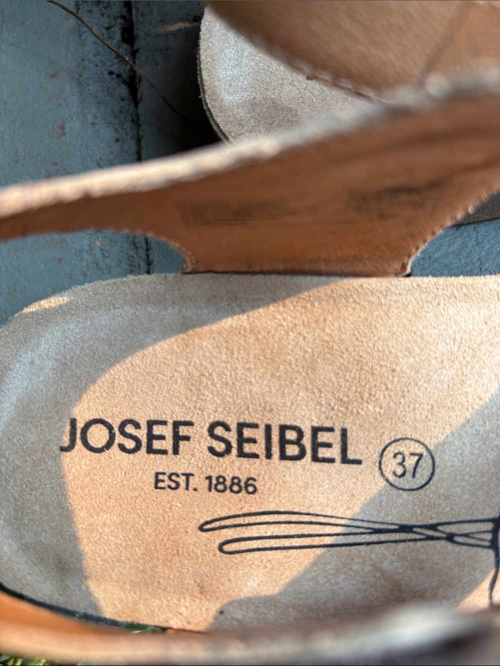 Josef Seibel Tonga 25 Leather Sandals Contoured Cork Adjustable Straps 78519 - Picture 2 of 12